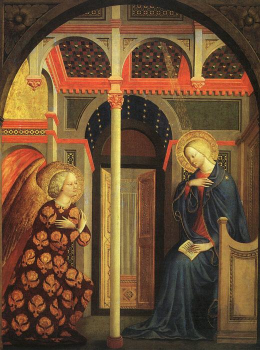 MASOLINO da Panicale The Annunciation syy oil painting picture